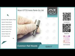 Vòi phun nhiên liệu G3S17 cho kim phun 259050-0610 RE543352 RE543605 bằng thép gió