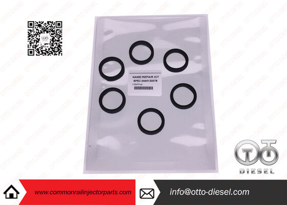 Đen 0 445 120 078 Bosch Injector Seal O-Rings - 6PCS/SET Bộ sửa chữa cho máy phun nhiên liệu