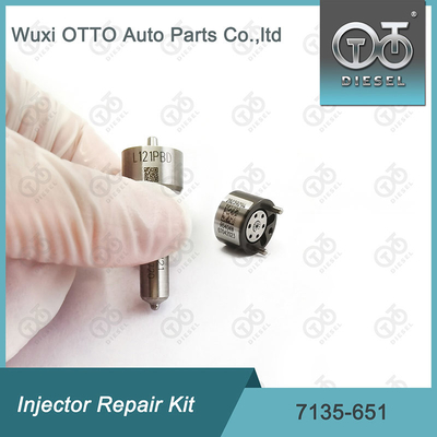 Bộ máy phun phun 7135-651 Delphi Injector Repair Kit For R02201Z With Nozzle L121PBD Bộ máy phun phun CVA