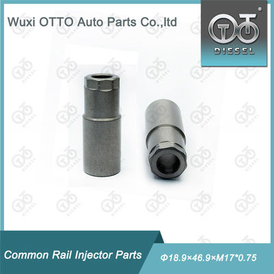 Đai ốc chụp béc dầu diesel thép gió tốc độ cao Kích thước Φ18.9×46.9×M17*0.75 cho kim phun Piezo với túi nhựa đóng gói trong hộp giấy
