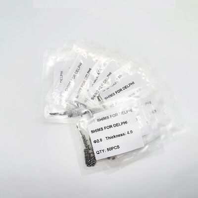 Common Rail Injector Điều chỉnh Shim Kit 2.0mm Diameter Repair Shim Washers 3.80-4.30 ((0.05mm) 50pcs/Bag Diesel Injector Repair Parts