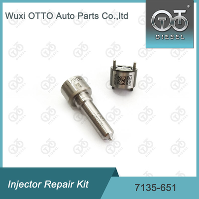 Bộ máy phun phun 7135-651 Delphi Injector Repair Kit For R02201Z With Nozzle L121PBD Bộ máy phun phun CVA