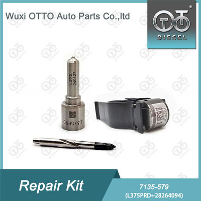 Bộ sửa chữa kim phun Delphi 7135-579 với kim phun L375PRD và van điều khiển 28264094 cho động cơ Diesel